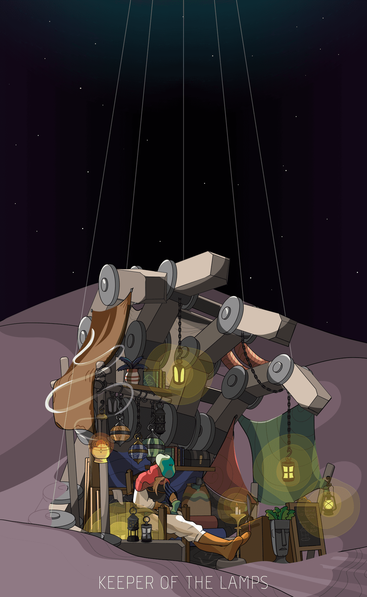 Keeper of the Lamps 2D